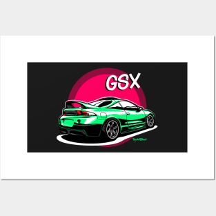 Eclipse gsx jdm Posters and Art